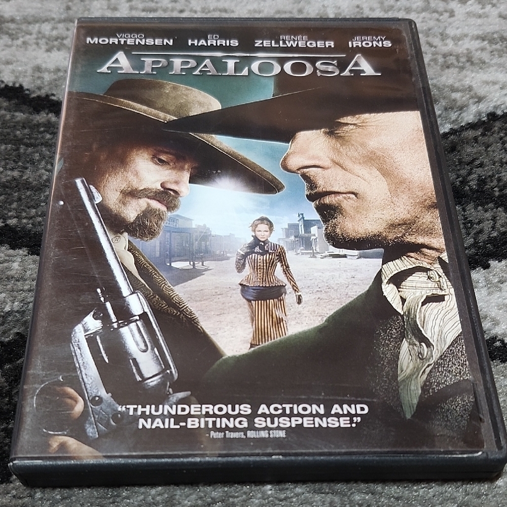 APPALOOSA DVD 2009 WESTERN ED HARRIS RENEE ZELLWEGER